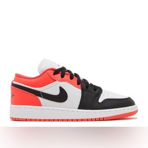 COPY - NIKE AIR JORDAN 1 LOW SE GS 'MISMATCHED INFRARED 7Y/Women’s Size 8.5
